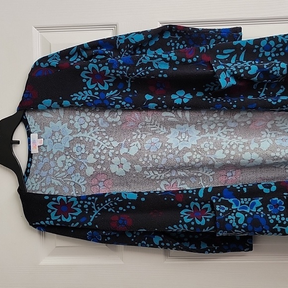 LuLaRoe Open Front Cardigan Duster - Picture 4 of 11